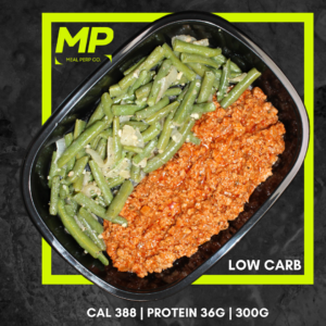 Beef Mince with a Bean & Onion Mix