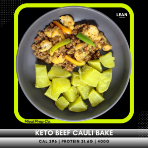 Keto Beef Cauli Bake